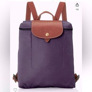 Longchamp foldable bookbag so cute trendy !! EUC